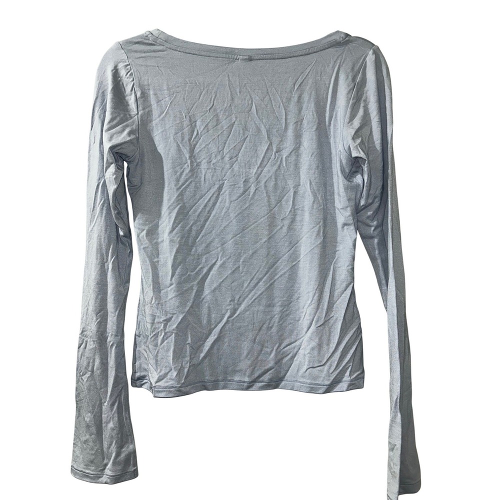 Skims Sleep Scoop Neck Top Sleep ST-SST-11138W Zen Blue Medium - Picture 6 of 8